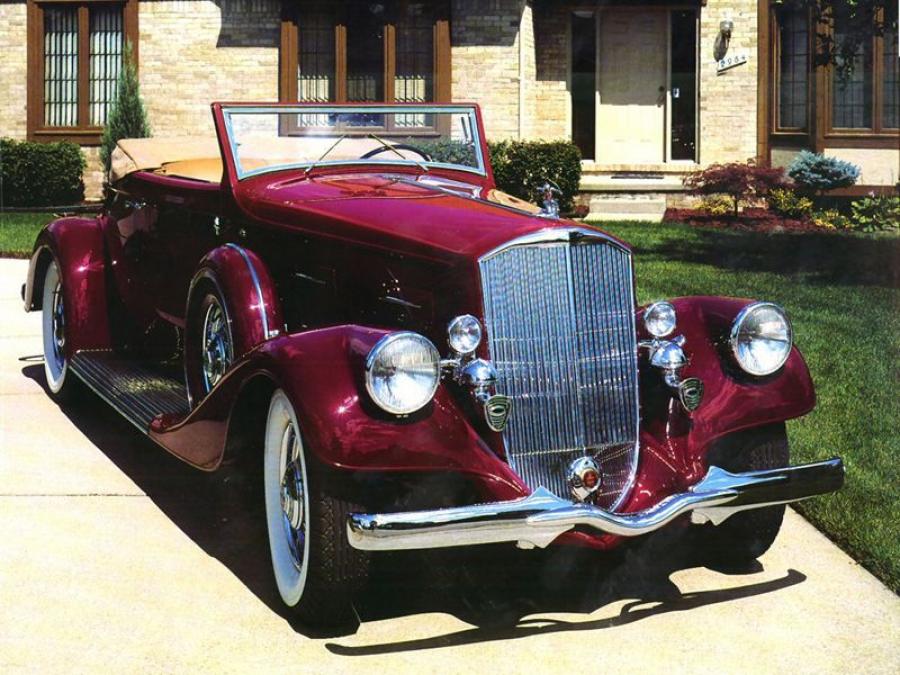  Pierce-Arrow Twelve Convertible 1934 года  (фото 1 из 1)